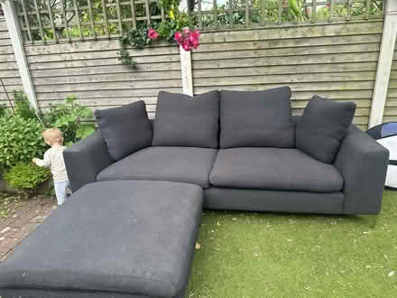Photo of free Sofa and Ottoman (BT18) #2
