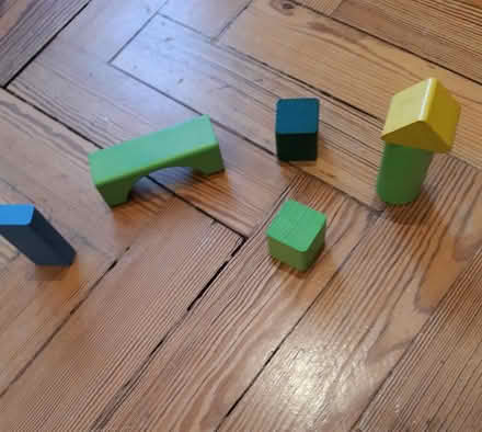Photo of free Wooden building blocks (Clapham MK41) #1