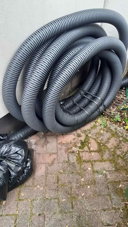Photo of free Land Drain Pipe (Perforated) 100mm x Approx 12 Metres (Buckfastleigh TQ11) #1