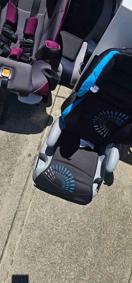 Photo of free Car Seats (B St) #1