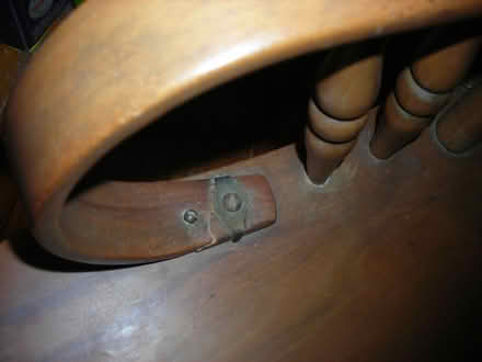 Photo of free Child's wood rocking chair (Swarthmore area) #3
