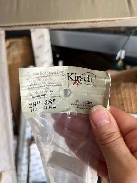 Photo of free Curtain rods galore (Oradell) #3