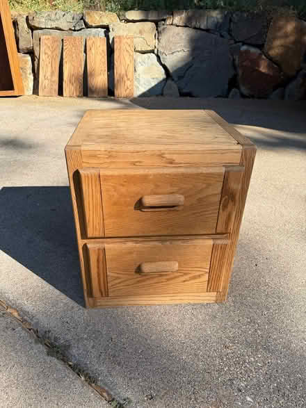 Photo of free Bookcase & Nightstand (Lodestar) #1