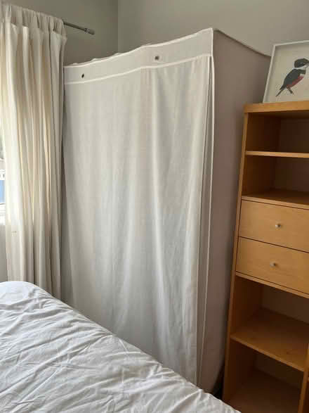 Photo of free Wardrobe, wood and material (East Chesterton Ward CB4) #2