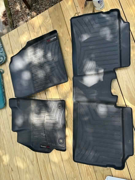 Photo of free 2014 Prius Weathertech floor liners (Brockton) #1
