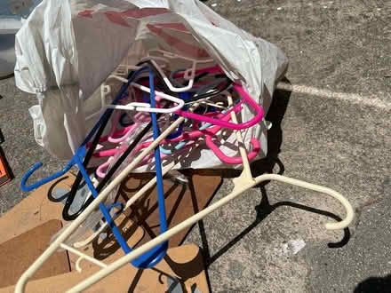 Photo of free Clothes Hangers (Redwood City, Selby/El Camino) #1