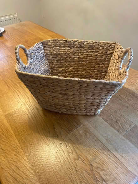 Photo of free Woven storage basket (Harrogate HG2) #1