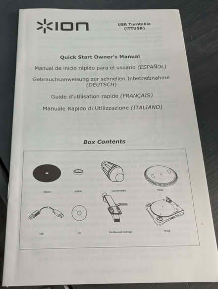 Photo of free Turn table (Rothwell LS26) #1