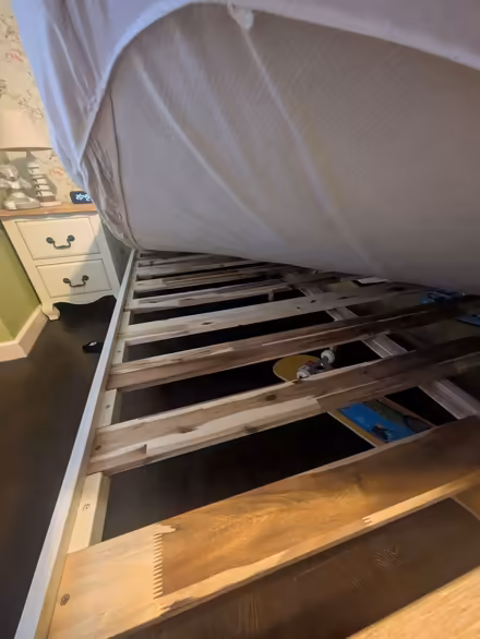 Photo of free King size bed with Mattress (Trumpington Ward CB2) #2