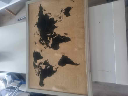 Photo of free World map in frame (Perivale) #1