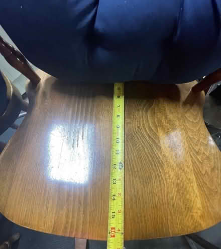 Photo of free 4 wood bar height stools (Macalester Groveland) #3