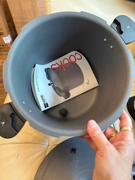 Photo of free new pressure cooker (94 andover st dumont nj) #2