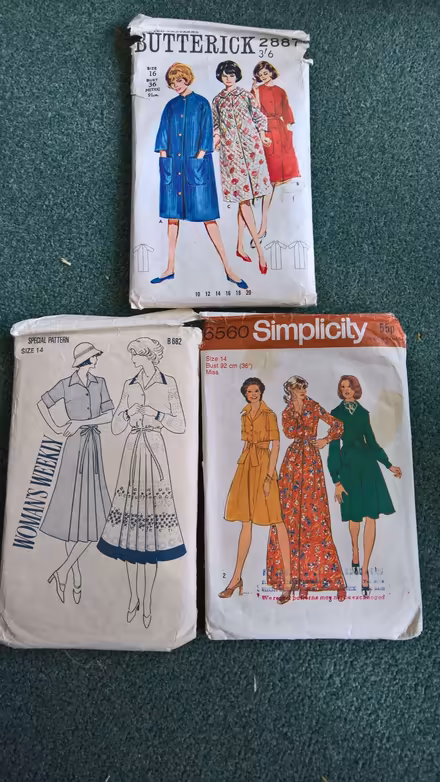 Photo of free 92cm bust printed dress patterns (Hulham EX8) #1