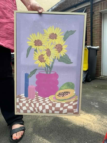 Photo of free Sunflower wall canvas (Dawlish Devon EX7) #1