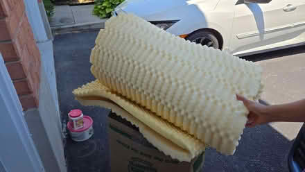Photo of free double foam topper for mattress (Waterloo) #1