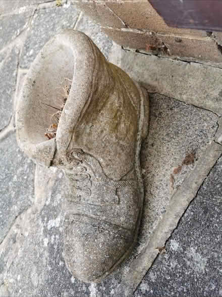 Photo of free Stone boot garden ornament (BR5 4PS) #1