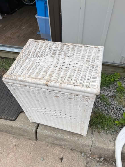 Photo of free Wicker hamper (Oradell) #1