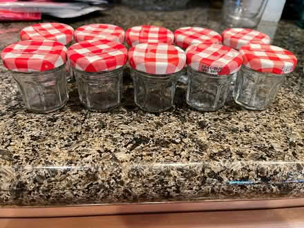 Photo of free Tiny Glass Jam Jars (Wallingford) #1