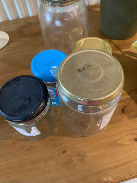 Photo of free Clean jam jars (West Oxfordshire OX28) #1