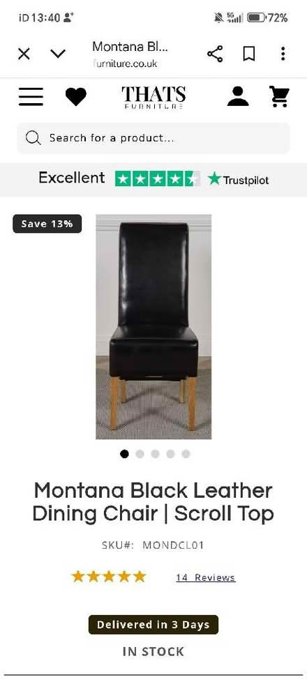 Photo of Dining Chairs (Heaton BD9) #2