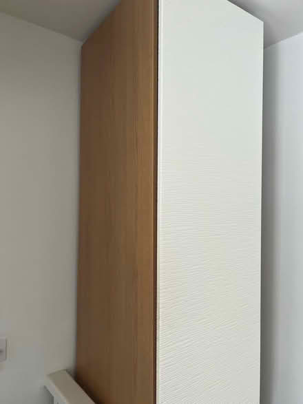 Photo of free Tall white cabinet or wardrobe (Chalk Farm NW3) #3