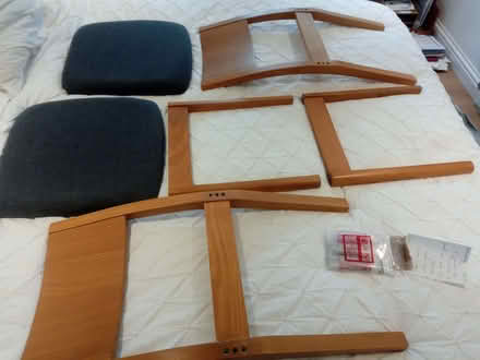 Photo of free 2 chairs to assemble, ideal DIY project, some parts missing) (Oxford OX1) #1