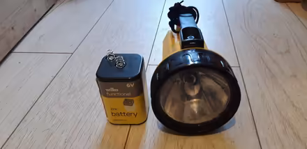 Photo of free Big torch - new battery needed not inc (Cefn Mawr LL14) #1