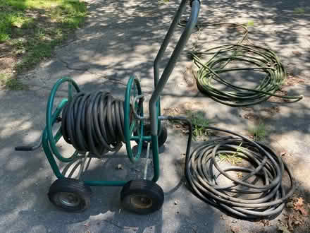 Photo of free Hose cart and hoses (Groton, ma) #1