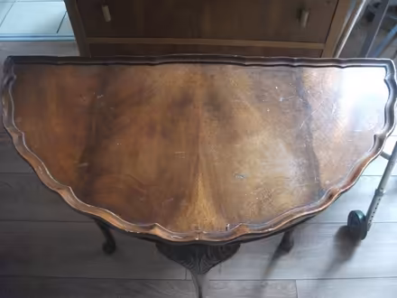 Photo of free Wooden Telephone / Console Table (Crewe) #2