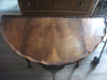 Photo of free Wooden Telephone / Console Table (Crewe) #2