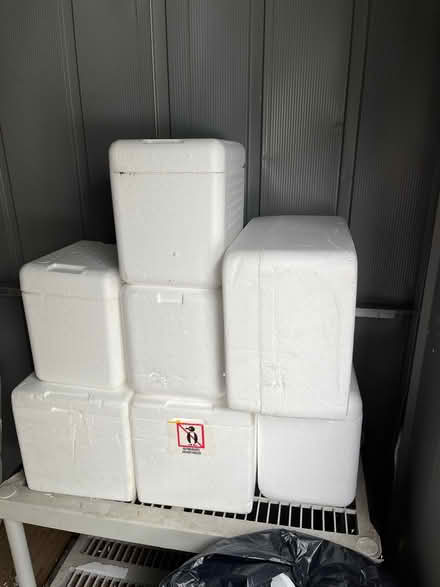 Photo of free Styrofoam coolers (Oradell) #1