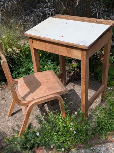 Photo of free Childs School desk and chair (Coley Ave Area RG1) #1