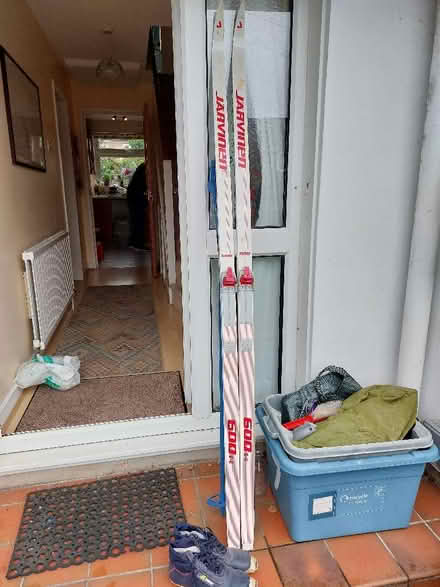 Photo of free Cross country skis, poles and boots (New Marston OX3) #1