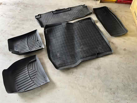Photo of free Tesla Model S 2015 car mats used (Warren, NJ) #1