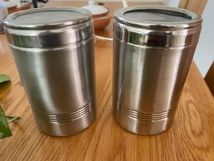 Photo of free Canisters stainless steel (Peterborough PE1) #1
