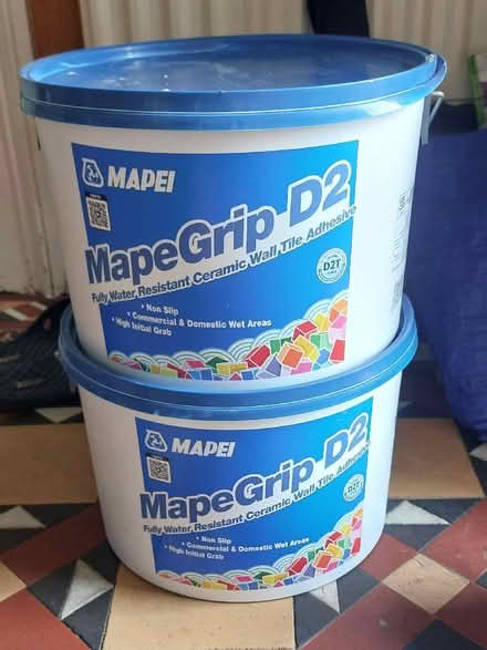 Photo of free Water resistant wall tile adhesive (Penrhyndeudraeth LL48) #1