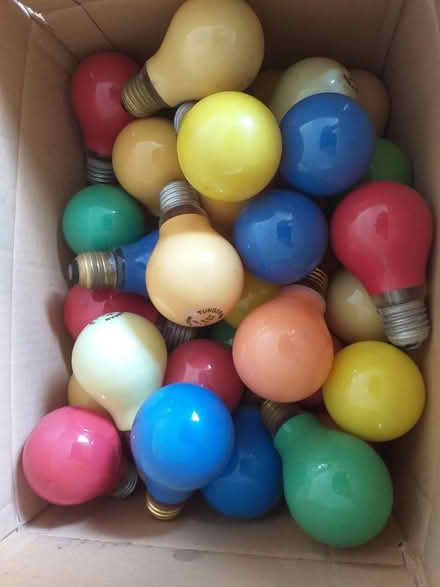 Photo of free Coloured light bulbs (Fordingbridge SP6) #1