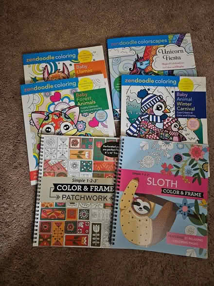 Photo of free 6 coloring books (North Denton (288 & 2164)) #1