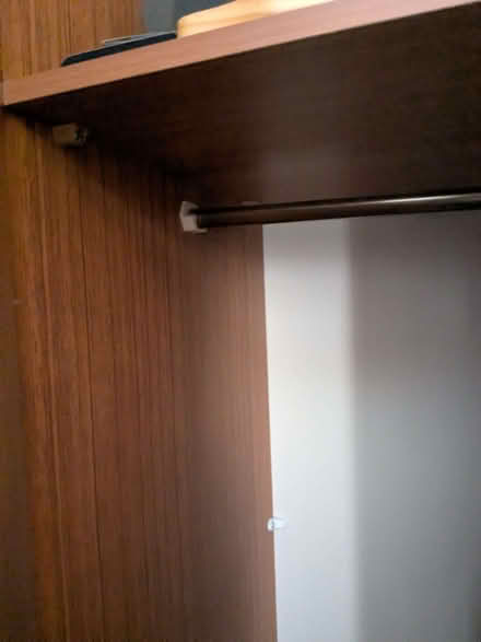 Photo of free 2 door wardrobe with mirror (Manor Court E10) #1