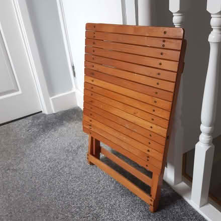 Photo of free Small pine folding table (Woolton L25) #2