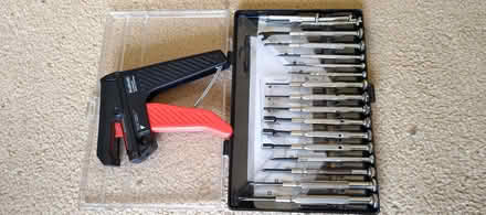 Photo of free Set of small screwdrivers and wire stripper. (Williamson Park LA1) #1
