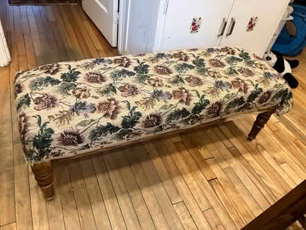 Photo of free Long foot stool (Hintonburg) #1