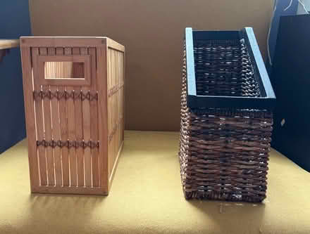 Photo of free Magazine/file holders (Tenleytown DC) #2