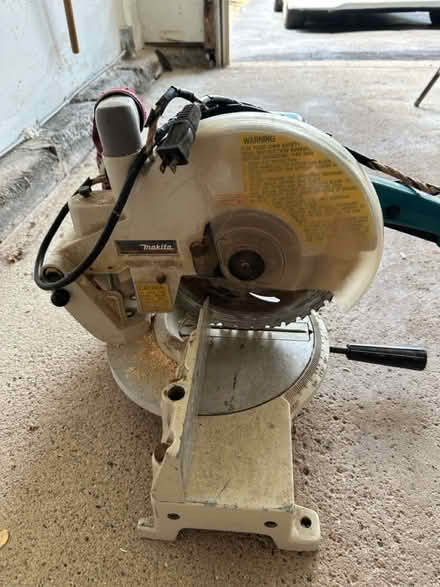 Photo of free Chop saw (Parsippany Troy Hills) #2