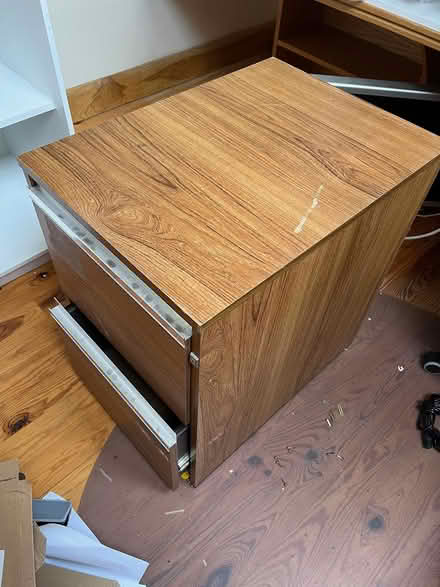Photo of free Two Drawer Filing Cabinet (Killiney, Dublin) #1