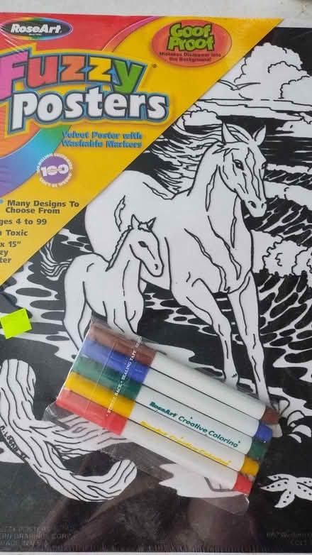 Photo of free Fuzzy Poster of horses (Allen) #1