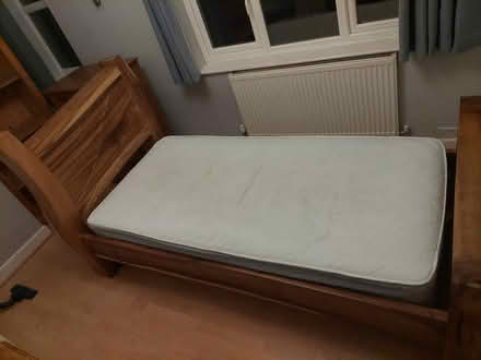 Photo of free Jarrah single bed (Allestree) #2