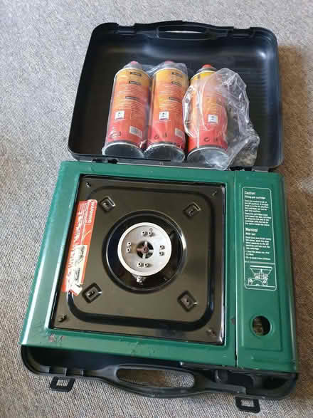 Photo of free Camping stove and gas (Southwick BN42) #1