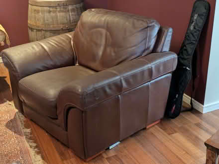 Photo of free Leather armchair (Park District G3) #2