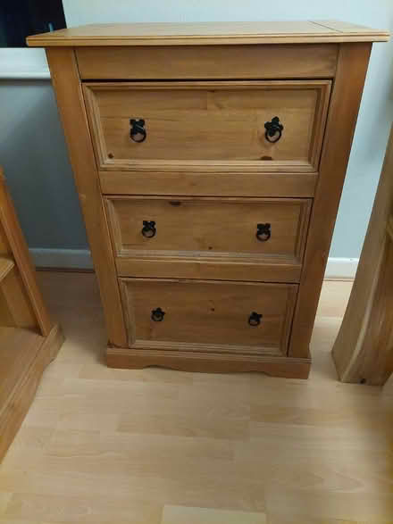 Photo of free Pine chest of drawers (Allestree) #1